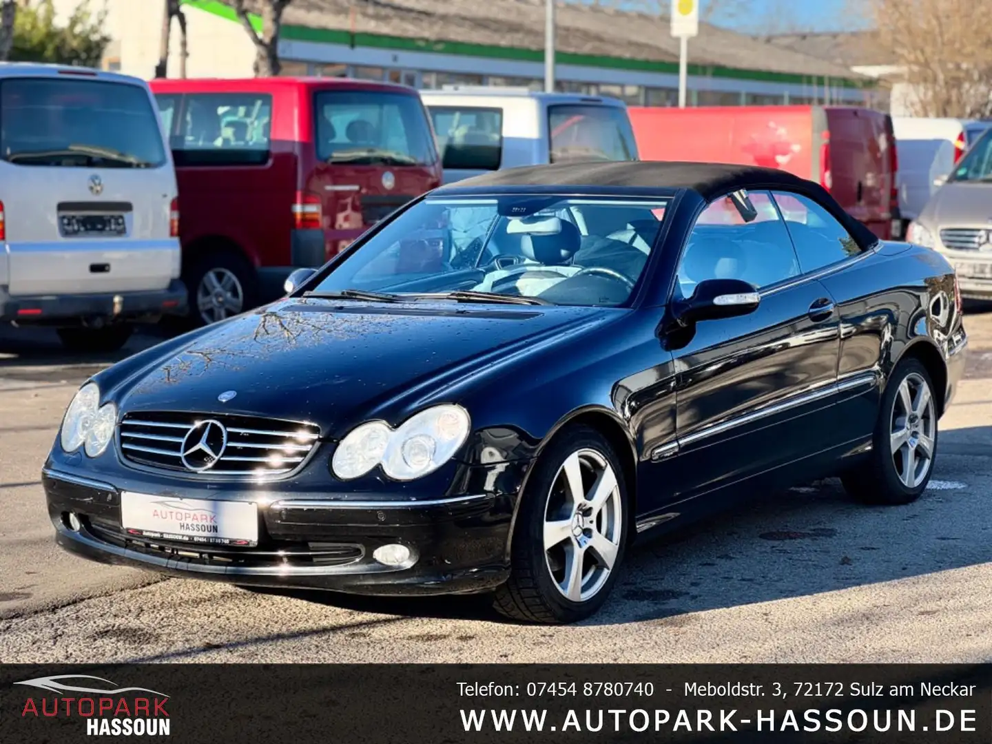 Mercedes-Benz CLK 200 Kompressor Avantgarde TÜV 07/27 Garantie Bi-Xenon Schwarz - 1