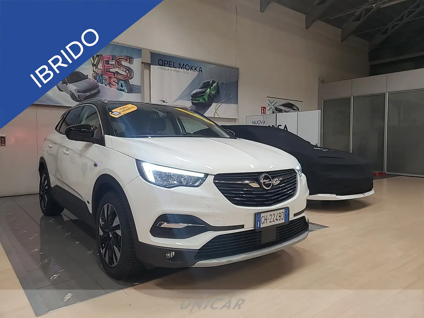 Opel Grandland X x 1.6 phev design line fwd auto Bianco - 2