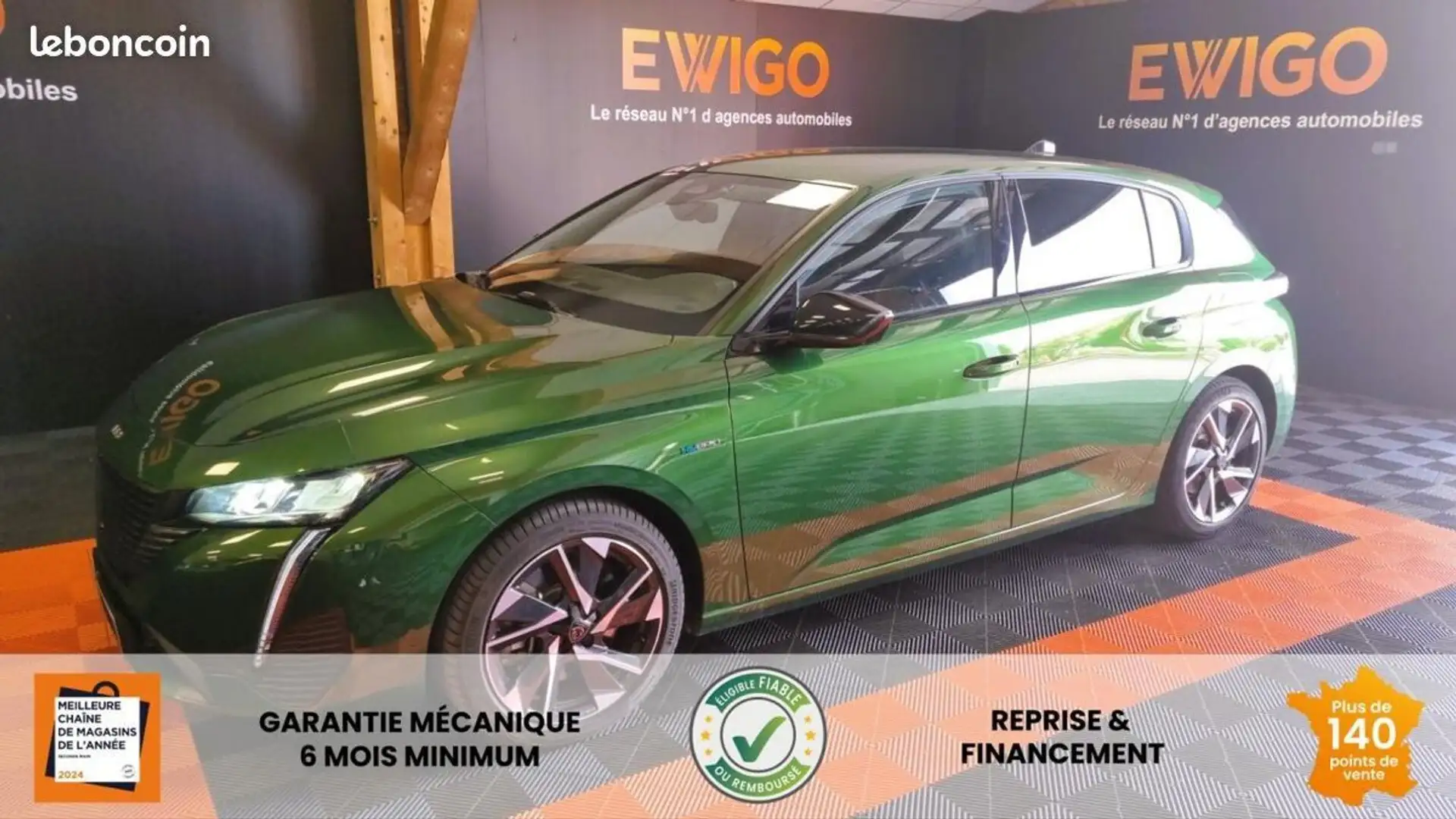 Peugeot 308 GENERATION-III 1.6 HYBRID 180H 150 PHEV ALLURE PAC Vert - 1