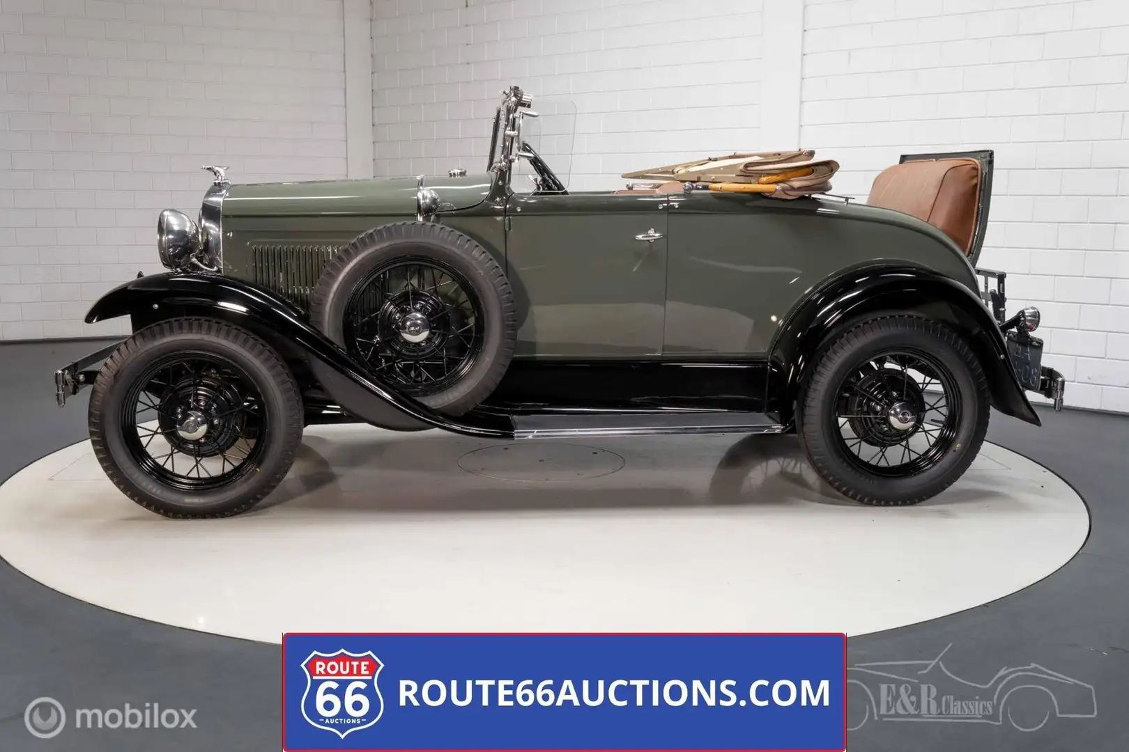 Ford Model A Cabriolet 1931 | Route 66 auctions Зелений - 2
