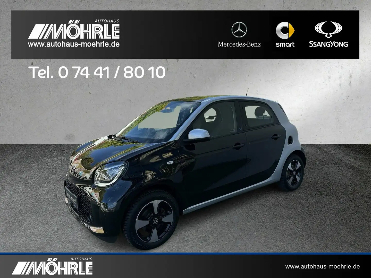 smart forFour smart EQ forfour Panorama-Dach Navi Sitzheizung Noir - 2