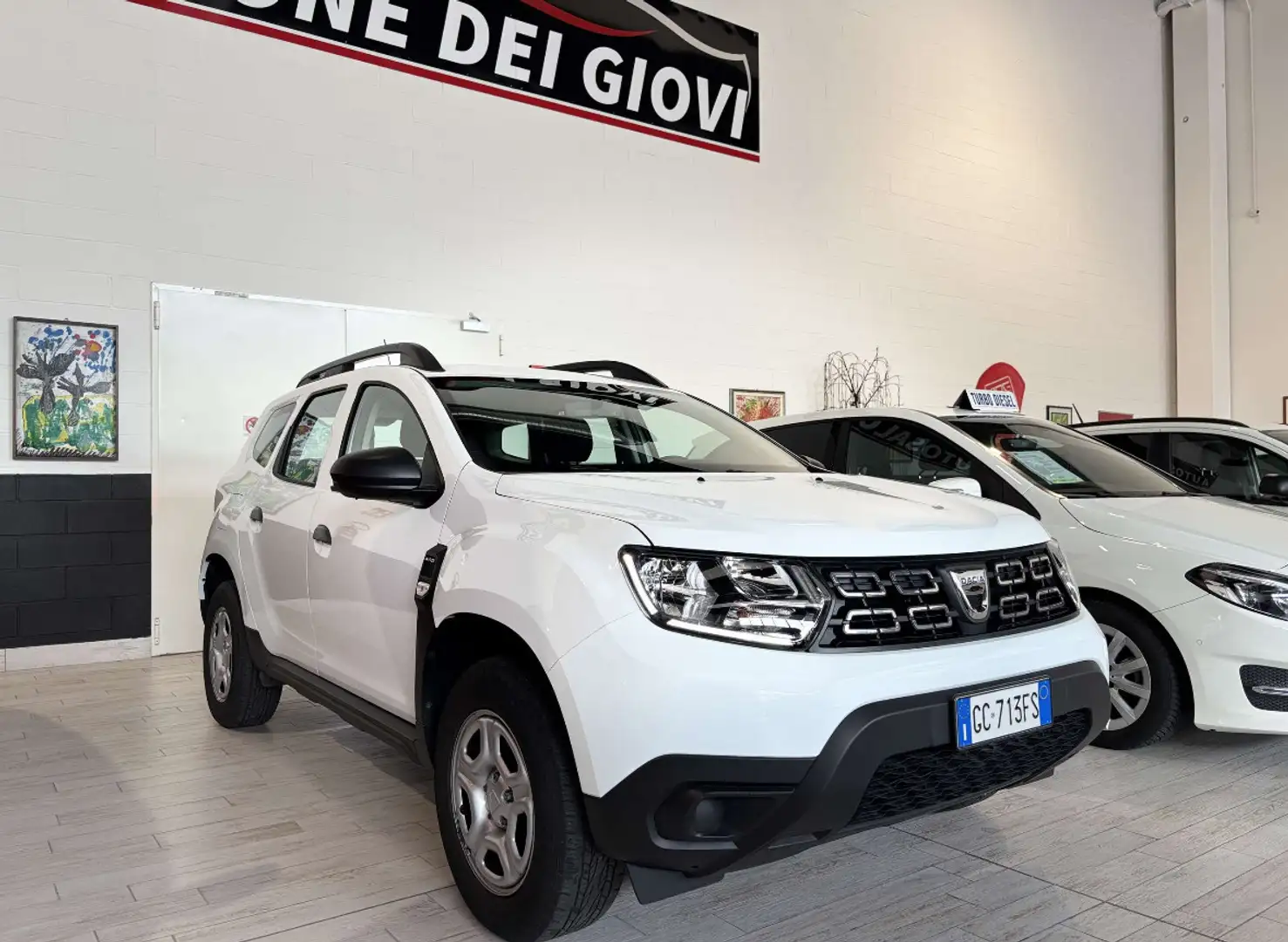 Dacia Duster 4X4 1.5 115 CV * NO OBBLIGO FINANZIAMENTO* KM.CERT Weiß - 2