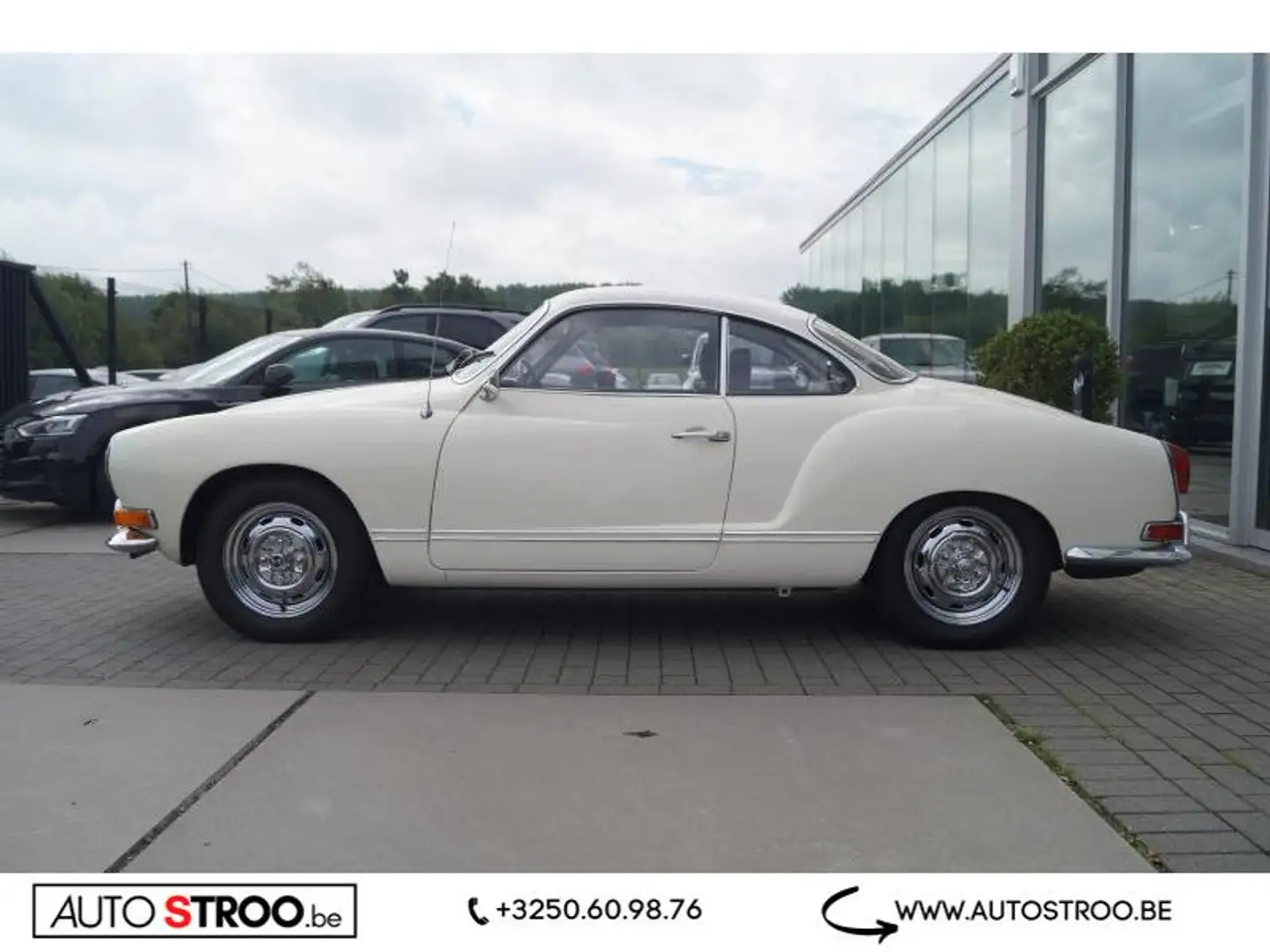 Volkswagen Karmann Ghia 1.6 Coupé classic Oldtimer Alb - 2