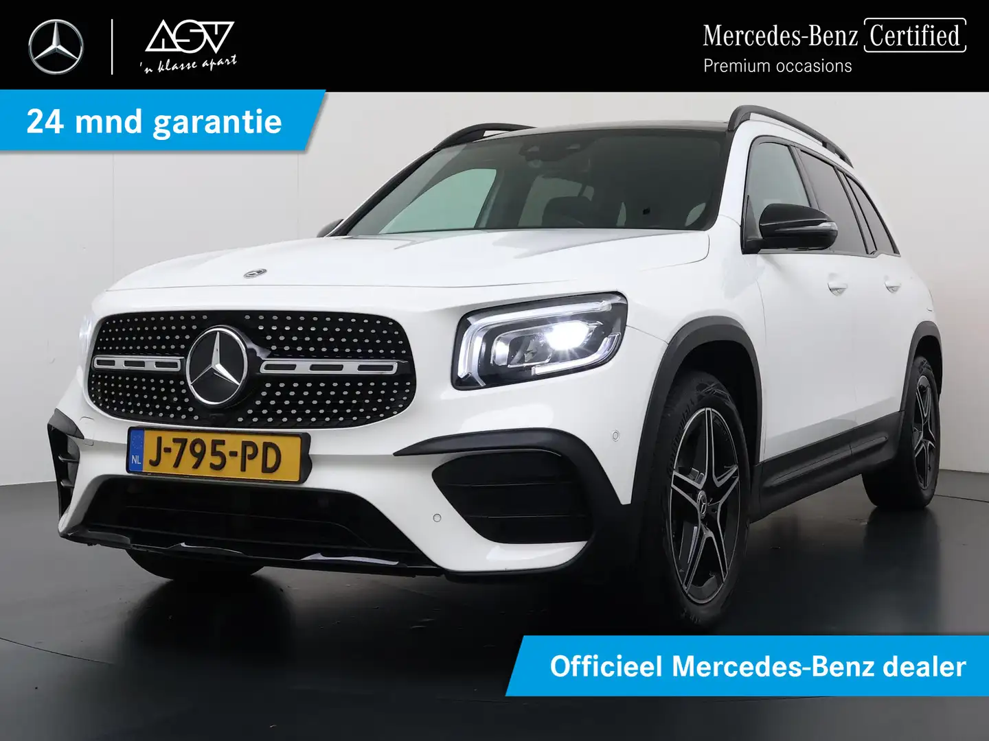 Mercedes-Benz GLB 200 AMG-line 7-pers. Business Solution | Panorama - Sc Wit - 1