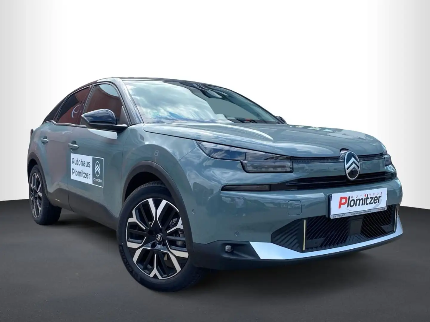 Citroen C4 e-C4 Elektro 156 MAX *Cam*Technopaket*11 kW*Navi* Grün - 1