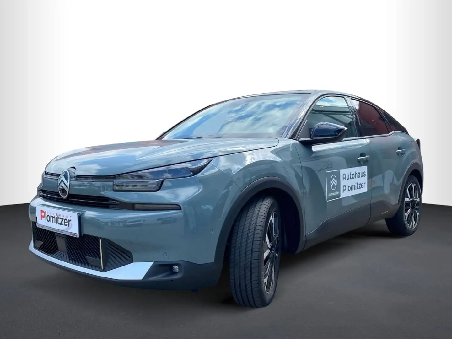 Citroen C4 e-C4 Elektro 156 MAX *Cam*Technopaket*11 kW*Navi* Grün - 2