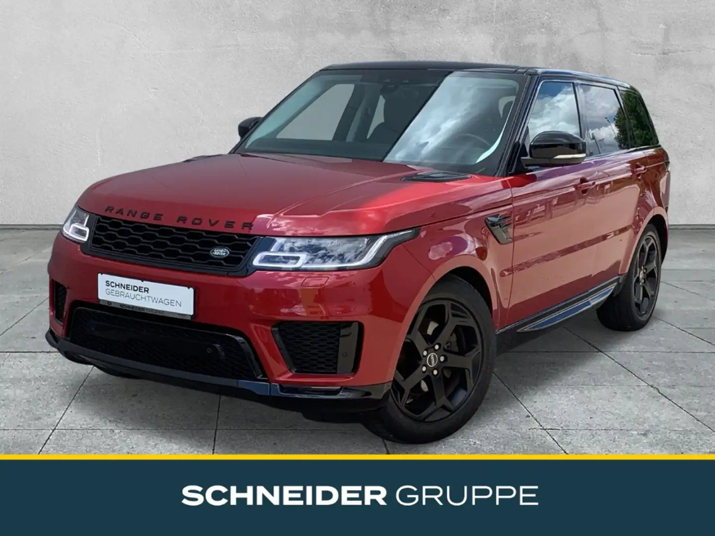 Land Rover Range Rover Sport 3.0 SDV6 HSE CD/DVD+ACC+SHZG Rouge - 1