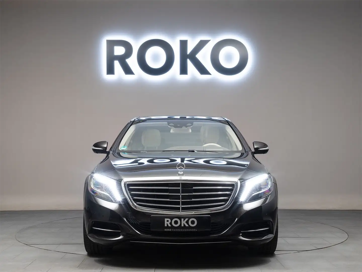 Mercedes-Benz S 500 S500 4Matic LANG Massage 360°FirstClass HuD 1.H Braun - 2