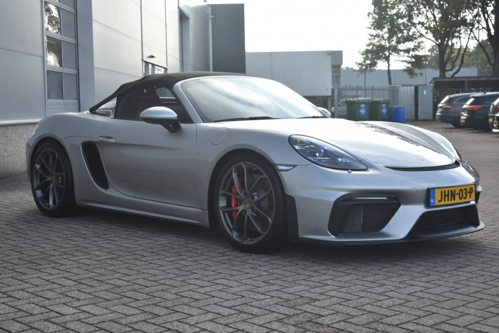 Porsche 718 Spyder 4.0 3.365 KM! FULL LED! PARKEERPAKKET! Grijs - 2