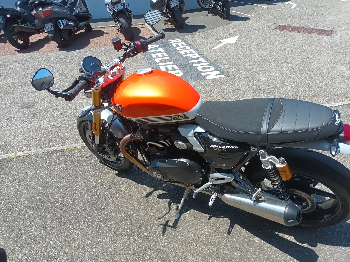 Triumph Speed Twin Orange - 2