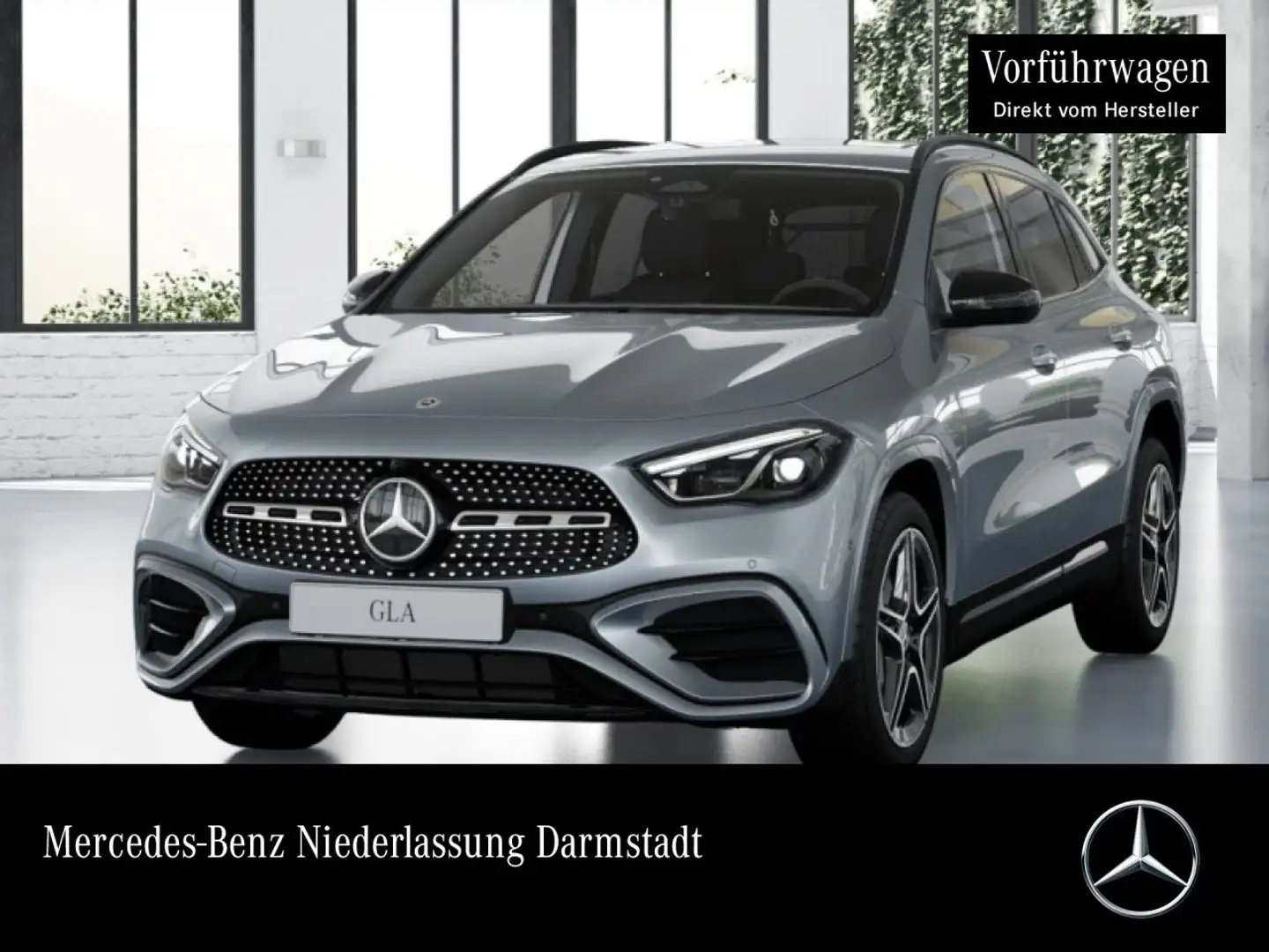 Mercedes-Benz GLA 200 AMG+NIGHT+AHK+MULTIBEAM+KAMERA+19"+TOTW+7G Silber - 1