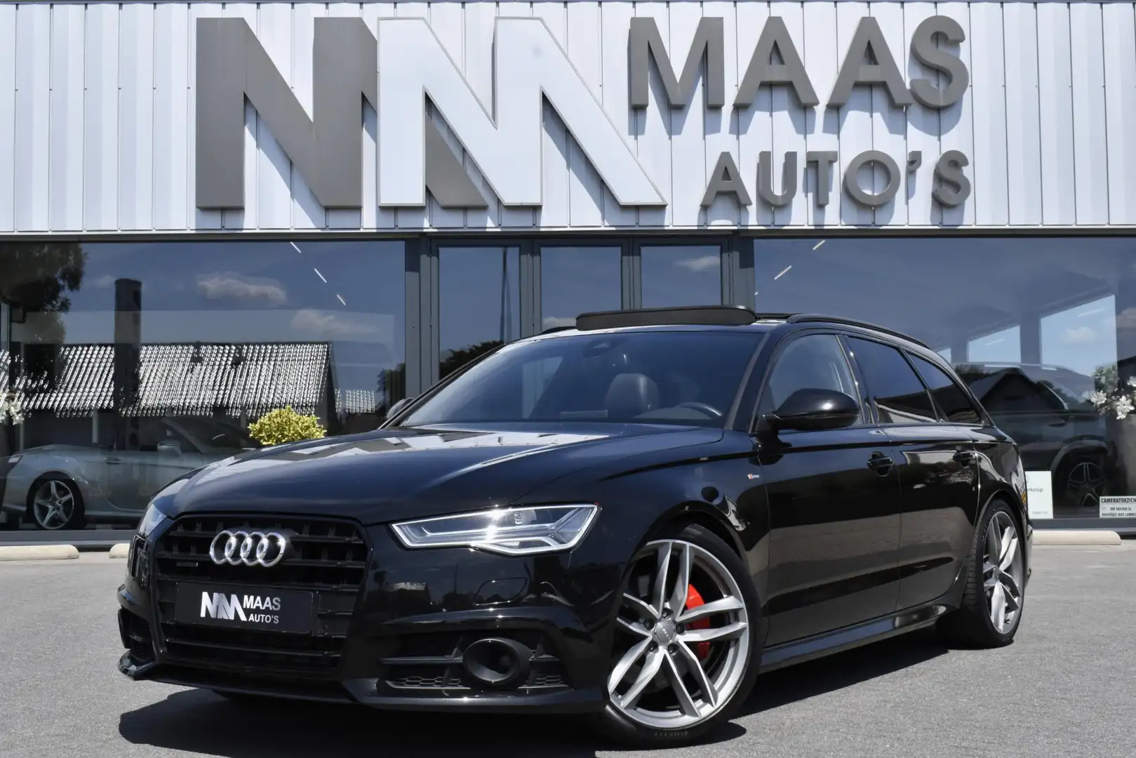 Audi A6 Avant 2.0 TFSI quattro S line Edition Zwart - 1