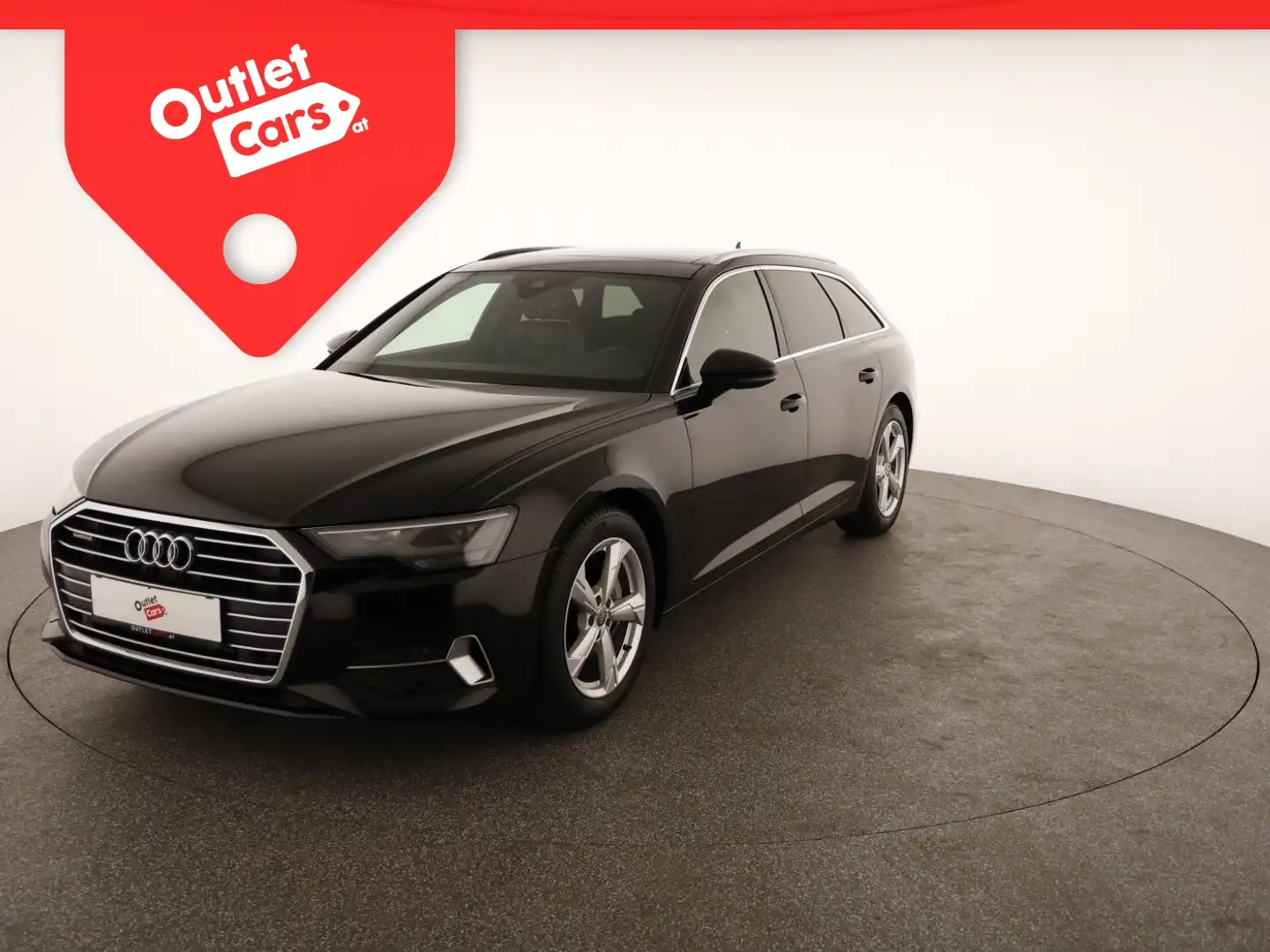 Audi A6 Avant 45 3.0 TDI quattro sport ASSIST+AHK+LED Schwarz - 1