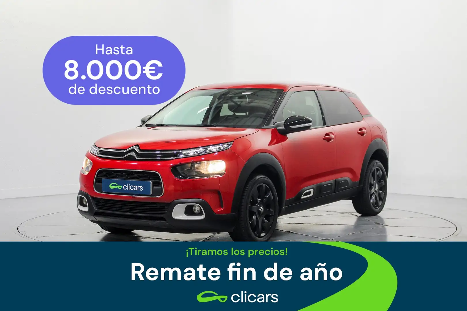 Citroen C4 Cactus 1.6 BlueHDi Shine 100 Rojo - 1
