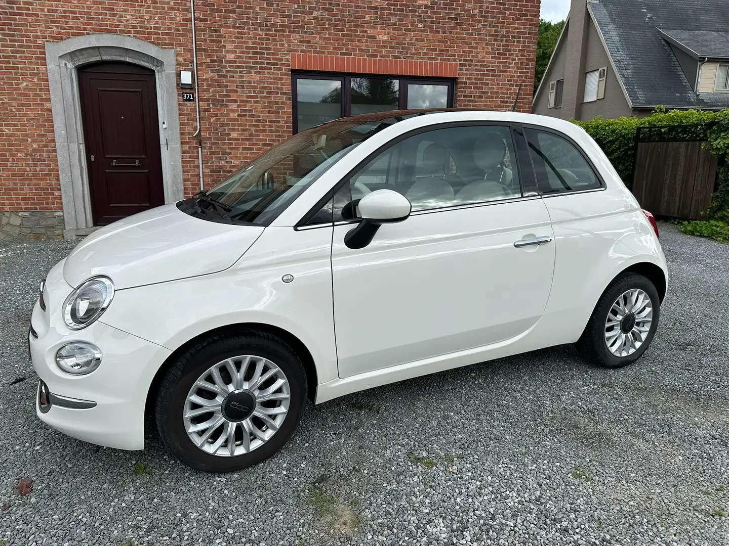 Fiat 500 500 1.2 8V Dualogic Start Blanc - 2