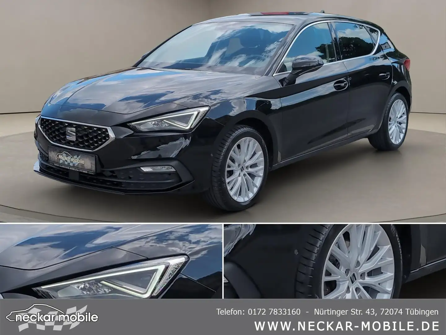 SEAT Leon 1.5 TSI Xcellence Navi KAM LED ACC Noir - 2