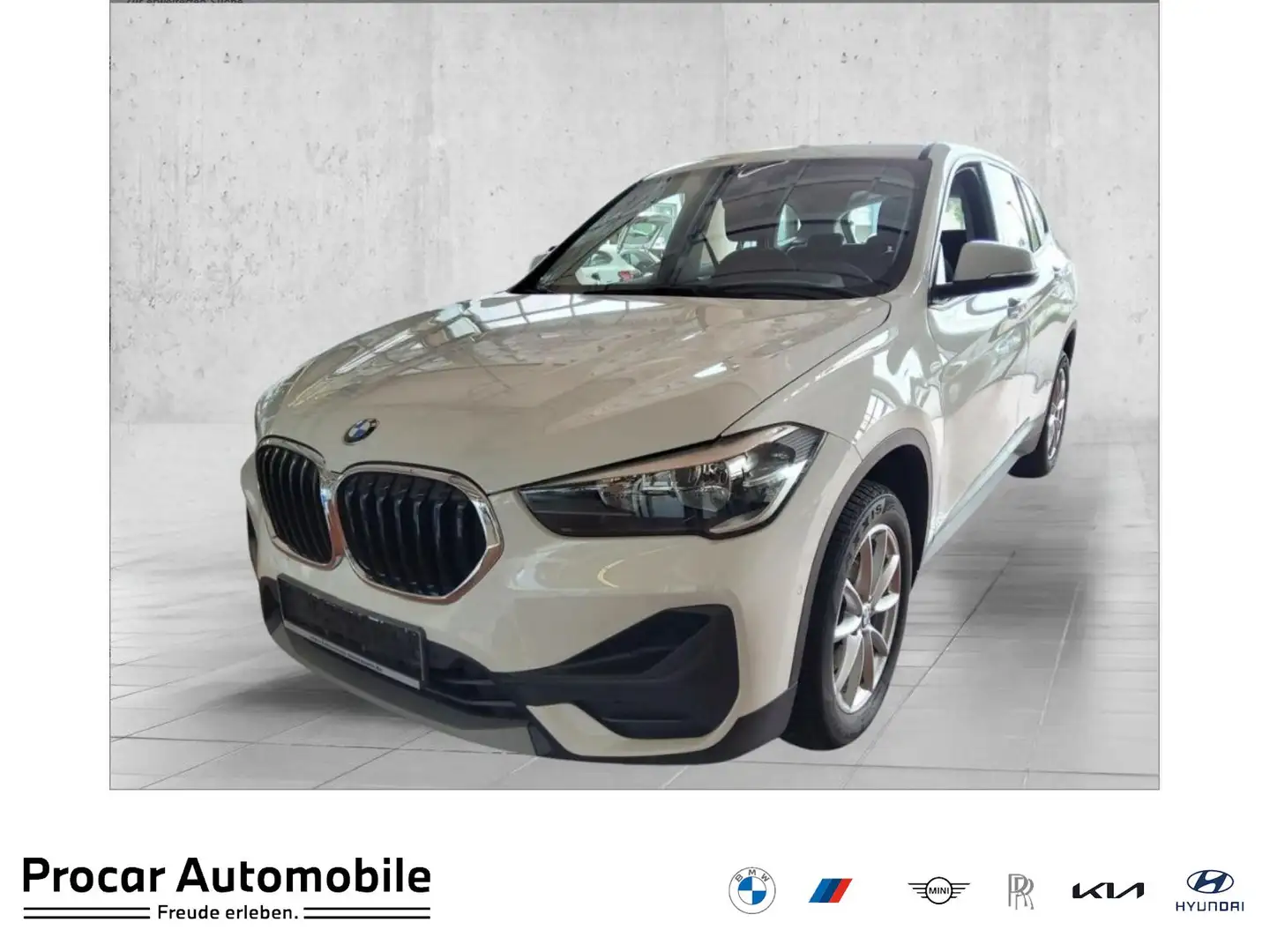 BMW X1 sDrive18d PANO RFK PDC V+H DAB Parkass. LM Weiß - 1