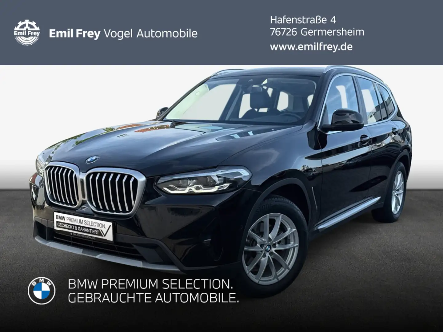 BMW X3 xDrive20i Aut. Schwarz - 1
