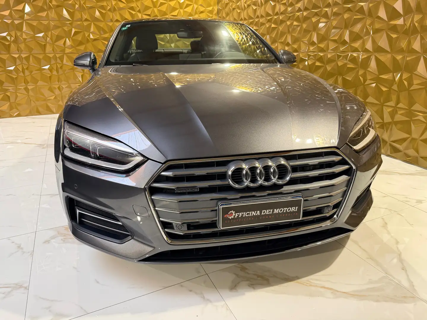 Audi A5 A5 Coupe 3.0 V6 tdi S Line quattro 218cv s-tronic Grijs - 2