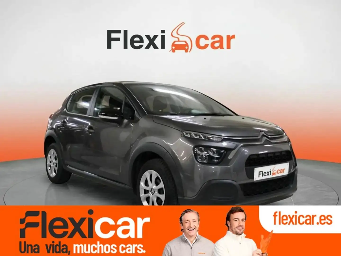 Citroen C3 PureTech 60KW (83CV) FEEL Gris - 1