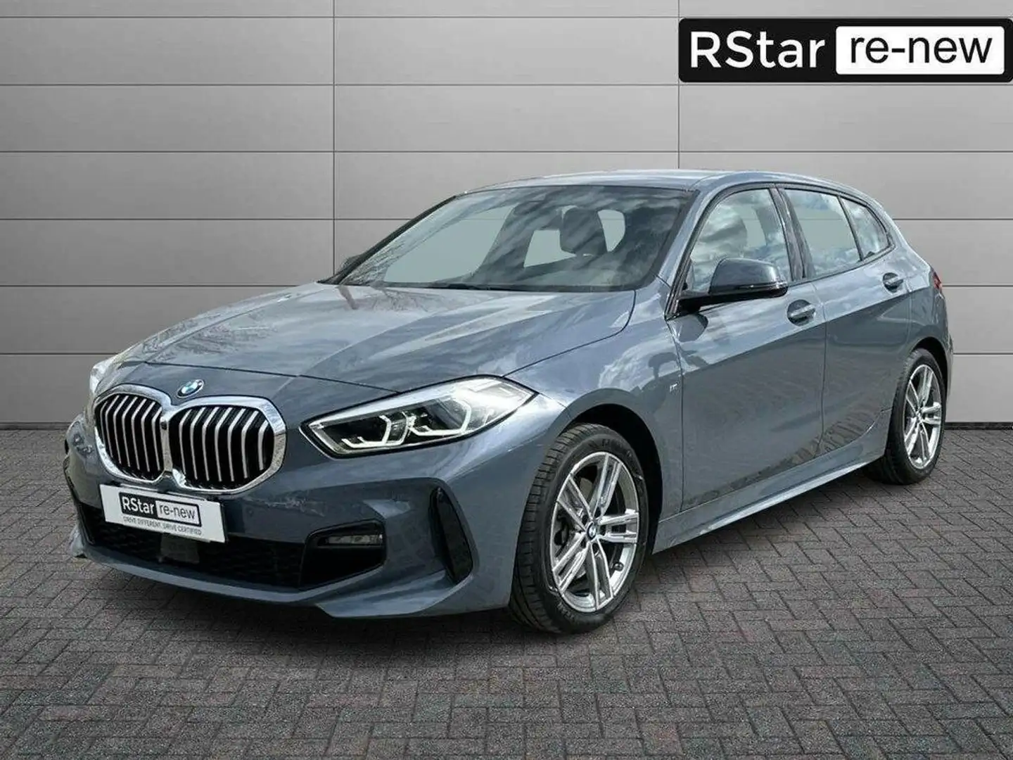 BMW 118 d Msport Exterior auto Grigio - 1