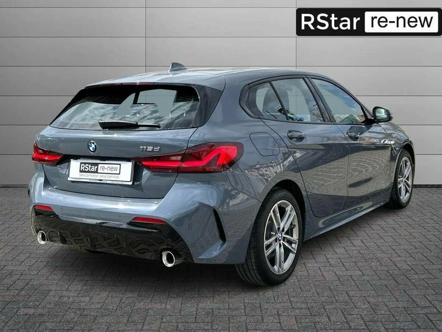 BMW 118 d Msport Exterior auto Grigio - 2