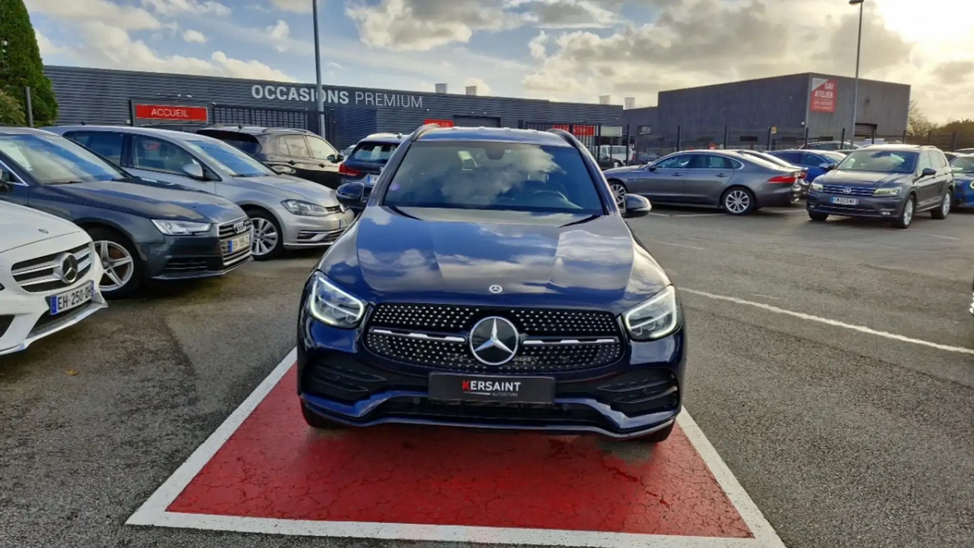 Mercedes-Benz GLC 300 300 DE 9G-TRONIC 4MATIC AMG LINE Bleu - 2
