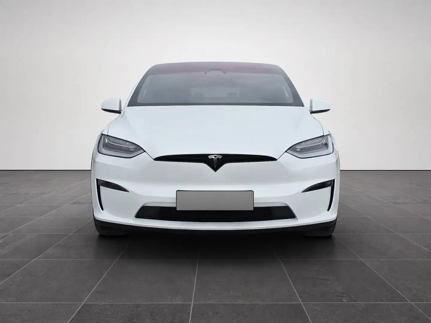Tesla Model X Model X 100kWh Plaid AWD Weiß - 2