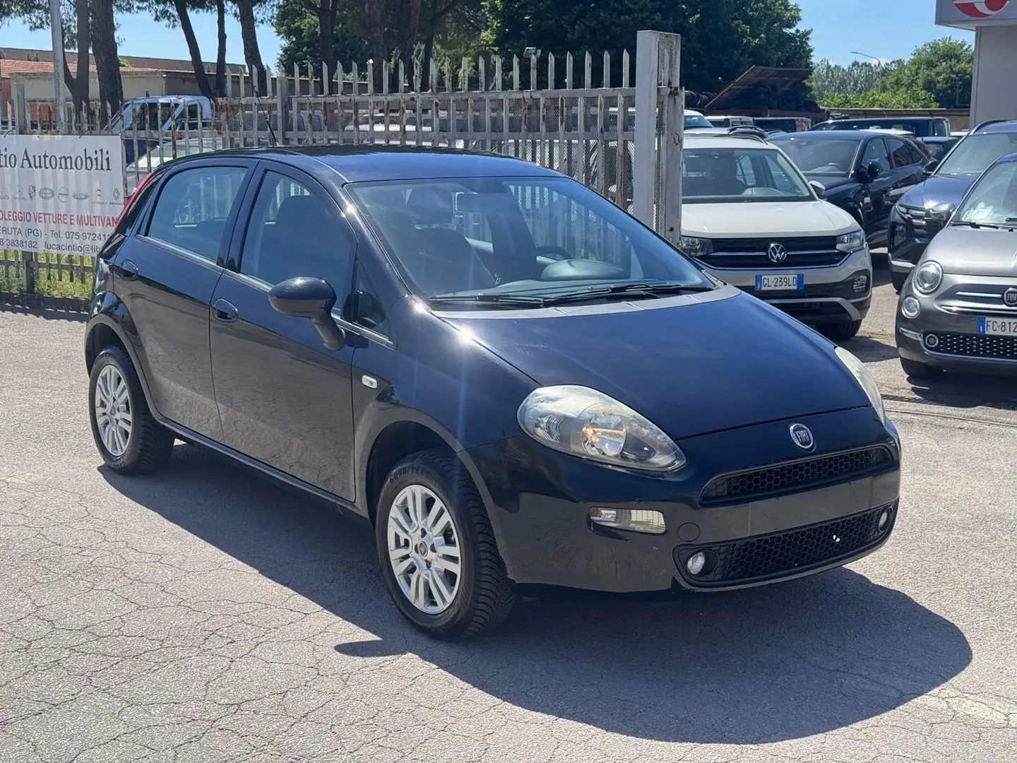 Fiat Punto Punto 5p 1.4 natural power Street 70cv E6 Blau - 1