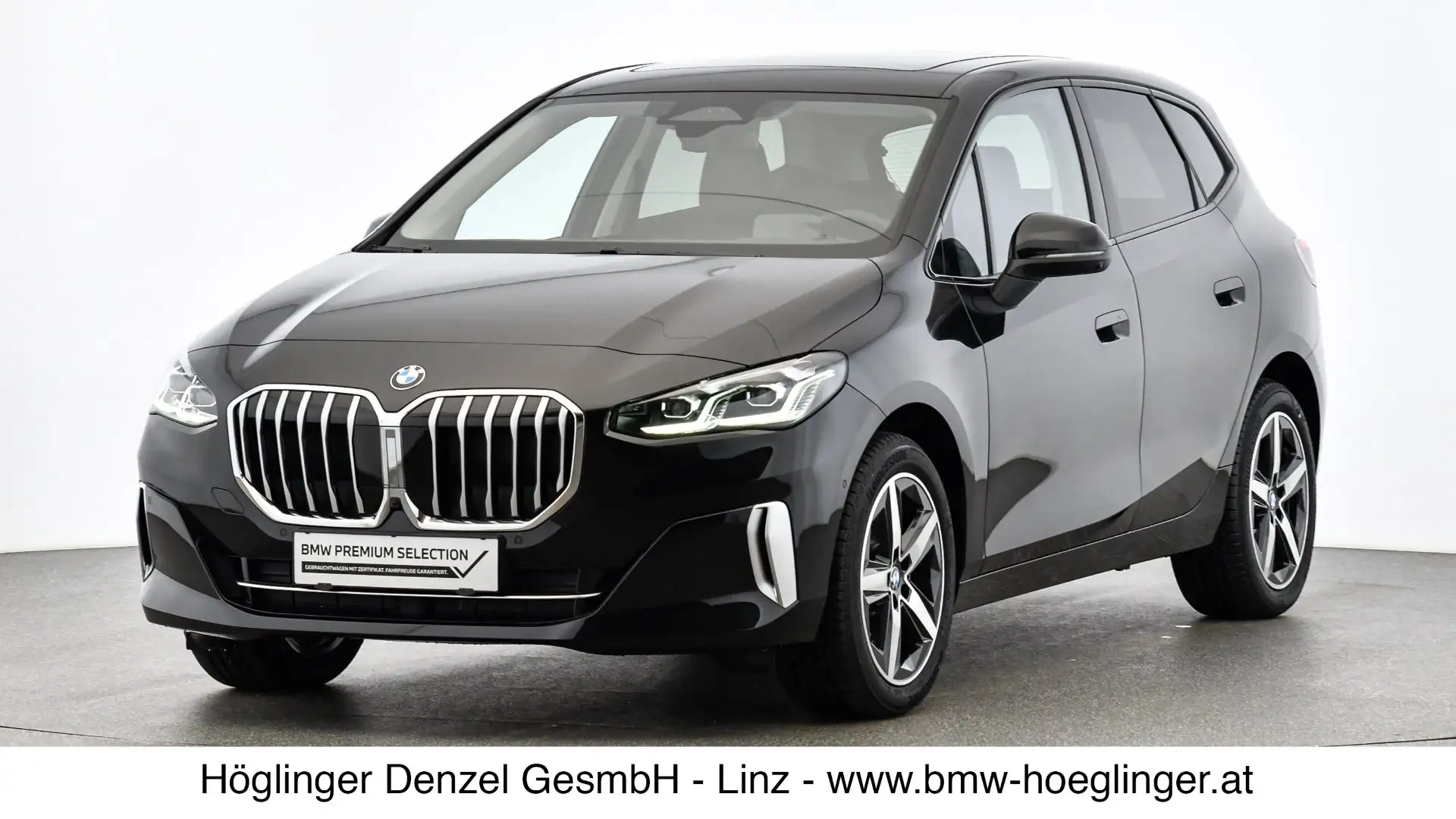 BMW 218 d Active Tourer Schwarz - 1