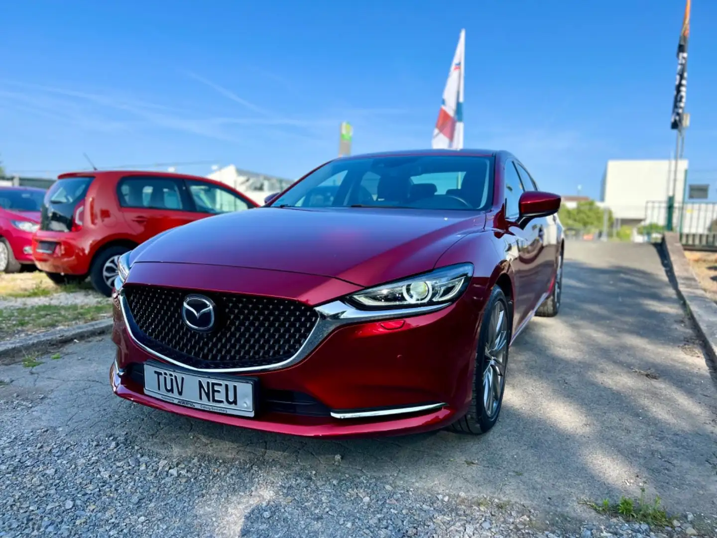 Mazda 6 Lim. Sports-Line *Head-UP* 360Kamera*BOSE* Rojo - 2