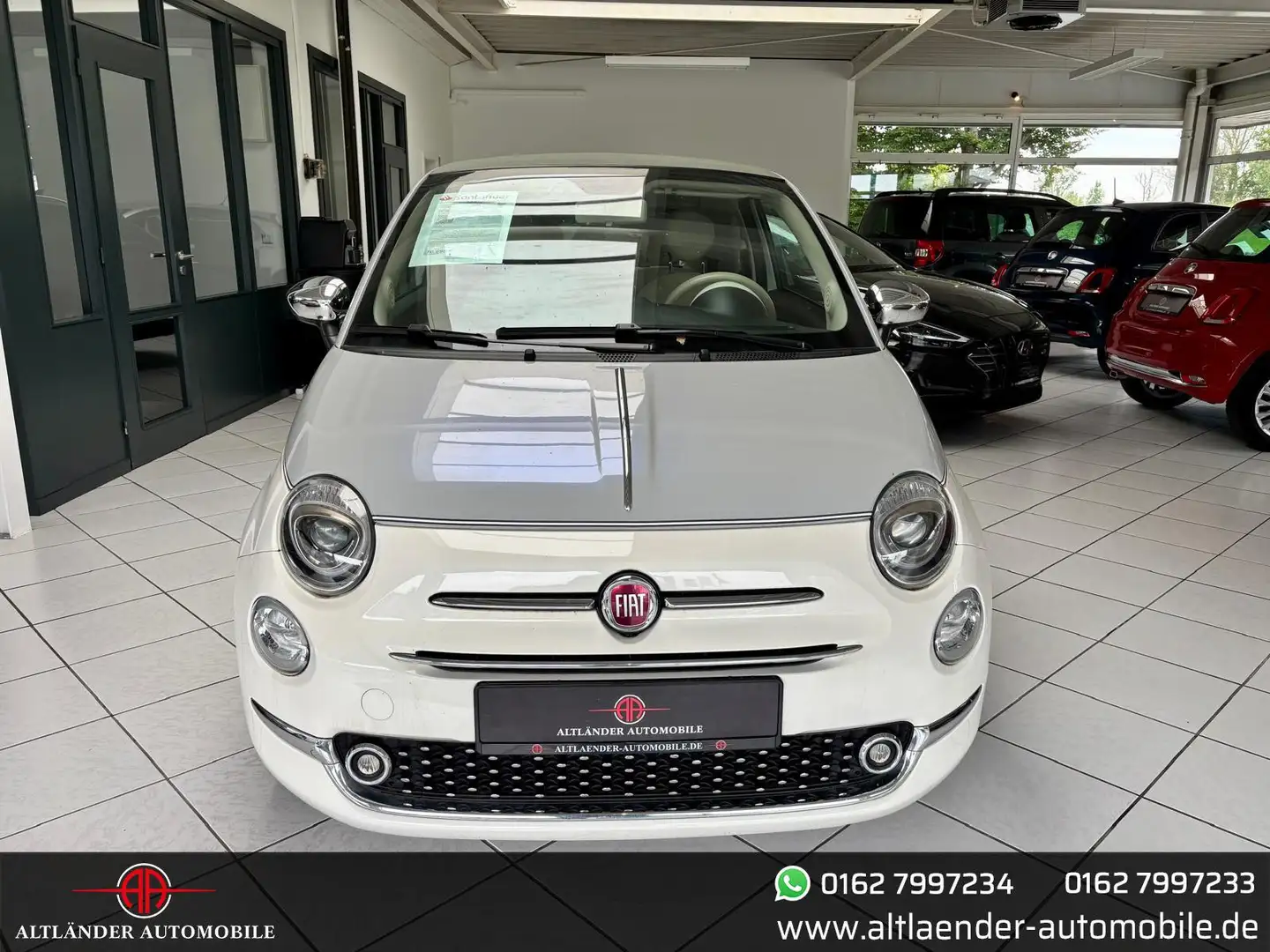 Fiat 500 Collezione Bicolore*Carpl/Android*PDC*Temp. Weiß - 2