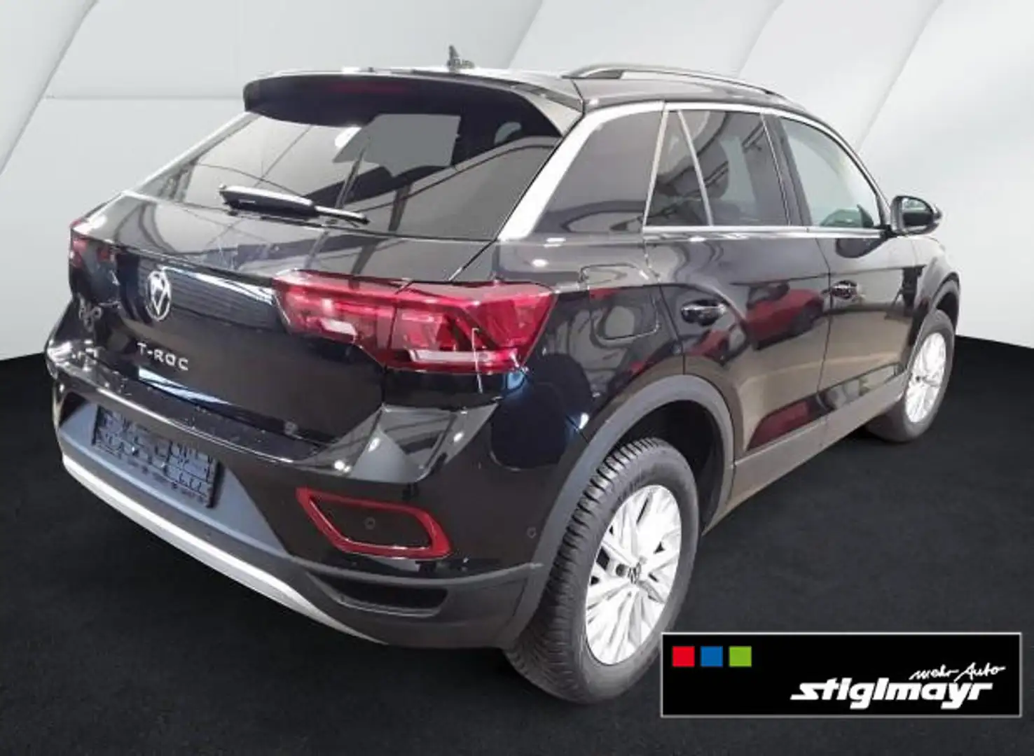 Volkswagen T-Roc Life 1.0 TSI LED+NAVI+SITZHZG Schwarz - 2
