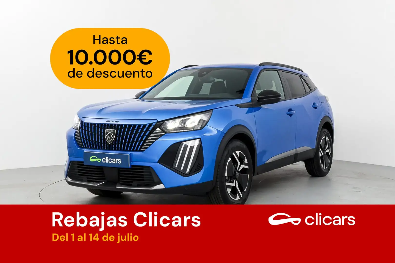 Peugeot 2008 1.2 PureTech S&S Allure 100 Azul - 1