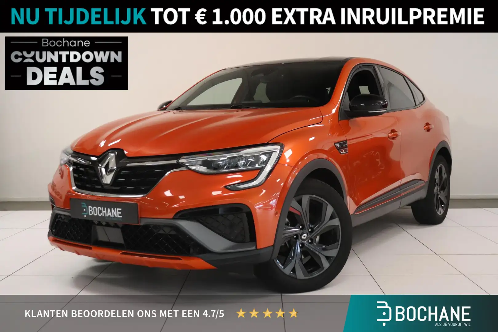 Renault Arkana 1.6 E-Tech Hybrid 145 R.S. Line | BOSE audio | Cam Oranje - 1