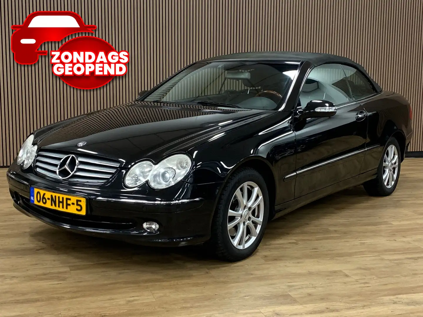 Mercedes-Benz CLK 320 Cabrio Elegance|Automaat|Climate Control| Чорний - 1