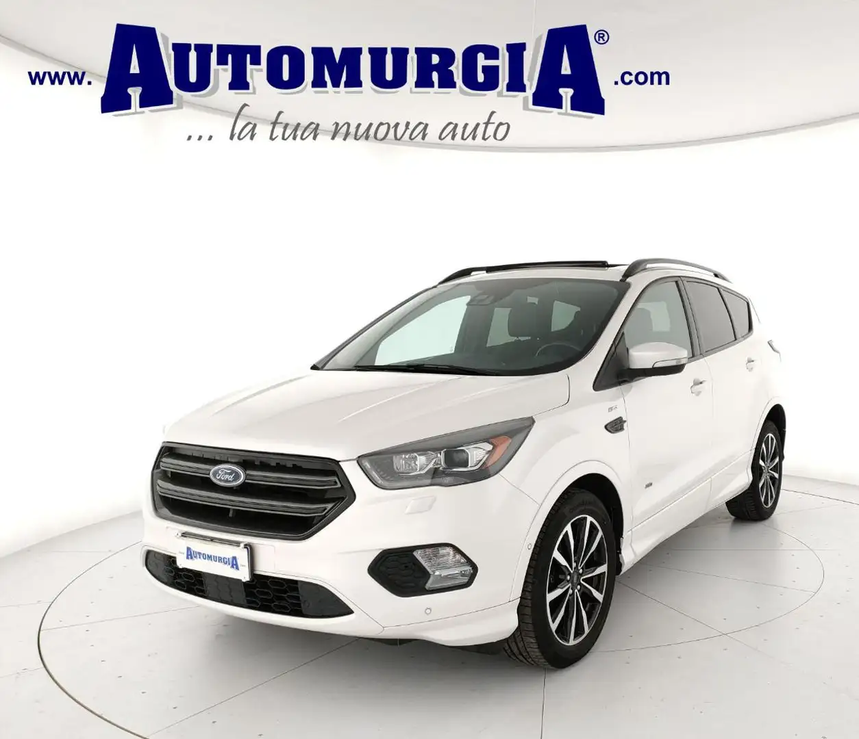 Ford Kuga 2.0 TDCI 180 CV S&S 4WD Powershift ST-Line TETTO Белый - 2