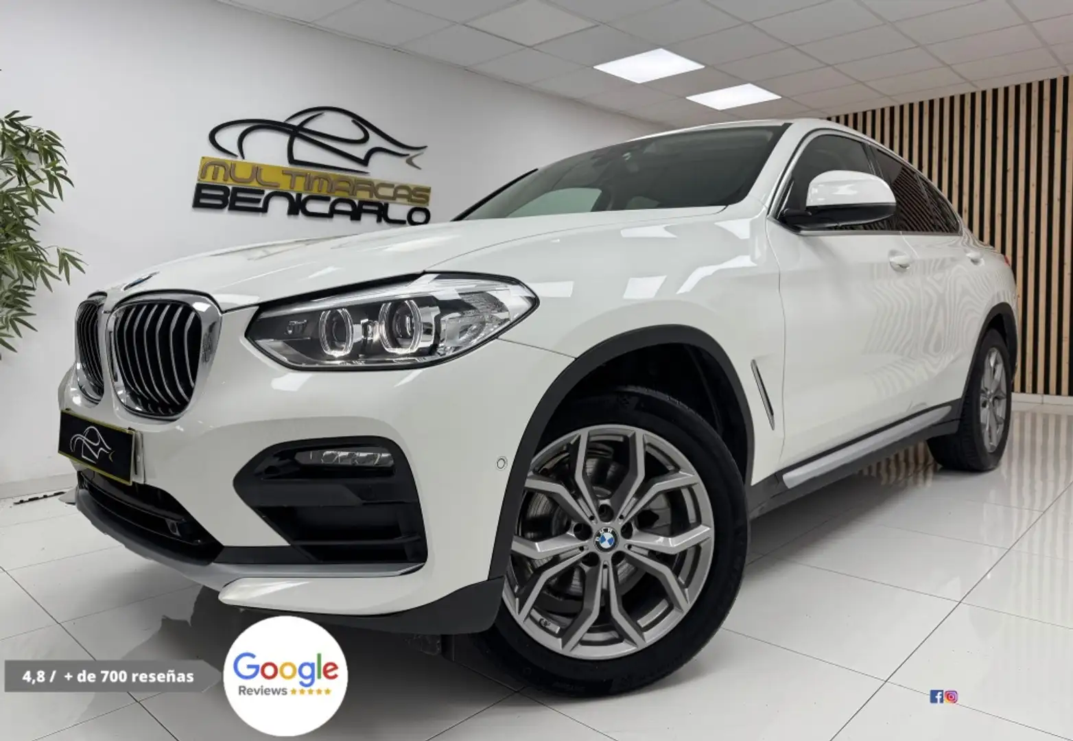 BMW X4 xDrive 20dA Weiß - 1