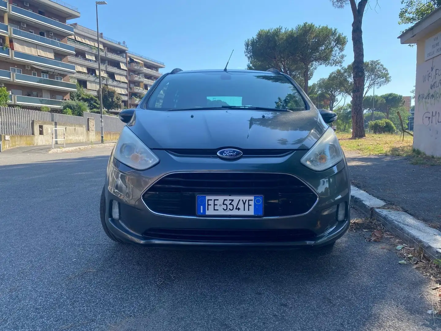 Ford B-Max B-Max 1.4 Business Titanium Gpl 87cv E6 Grigio - 2