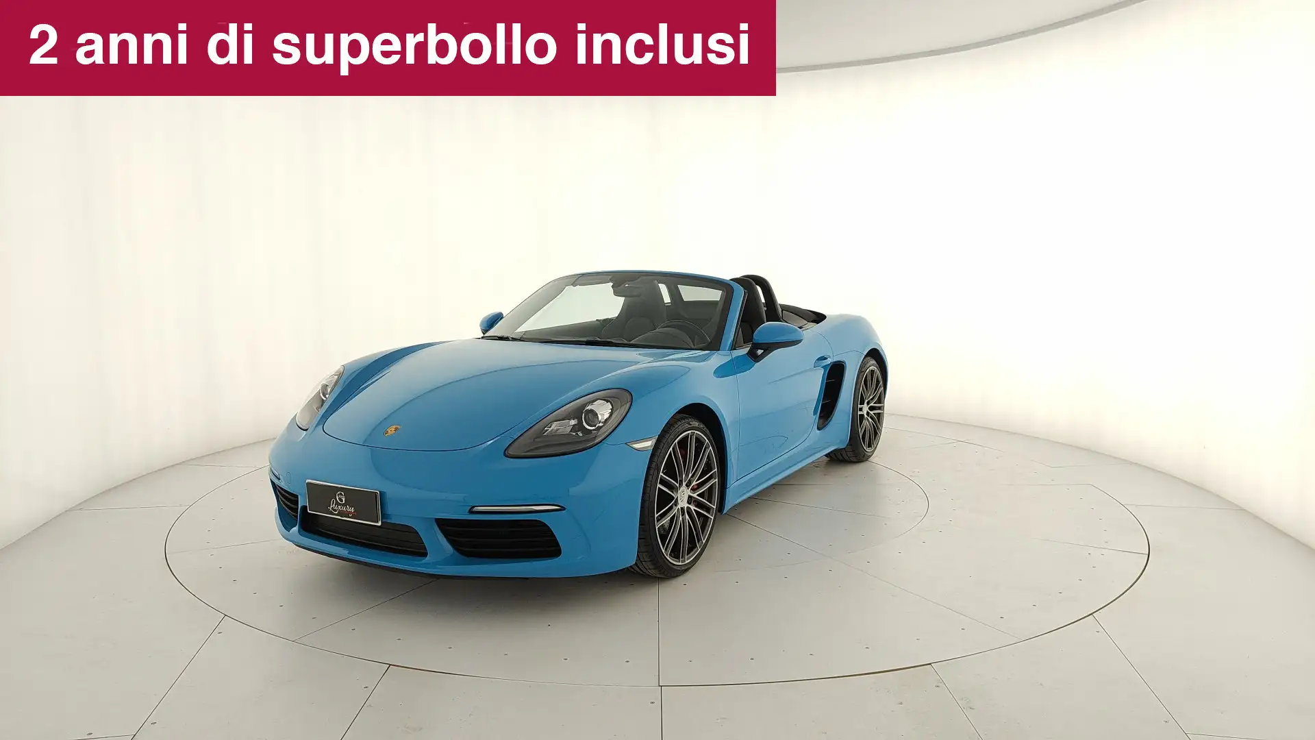 Porsche Boxster 718 Boxster 2.5 S 350cv pdk Blu/Azzurro - 1