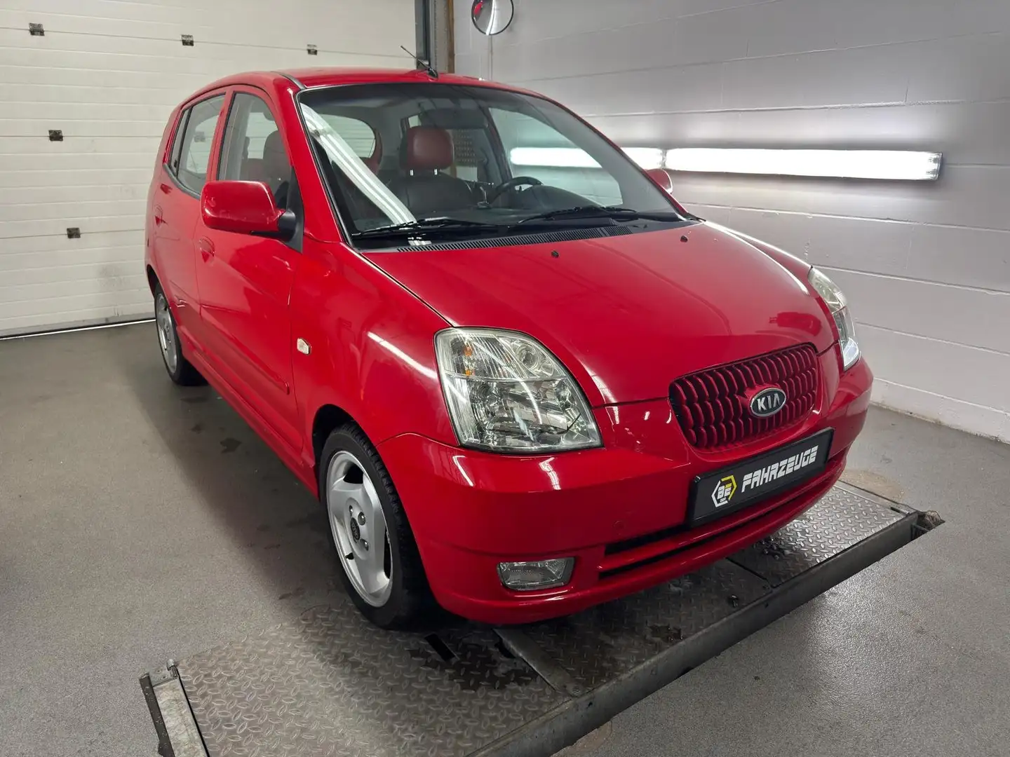 Kia Picanto 1.1 EX *SEHR GEPFLEGT*LEDER*KLIMA*SITZHEIZUNG* Rot - 1