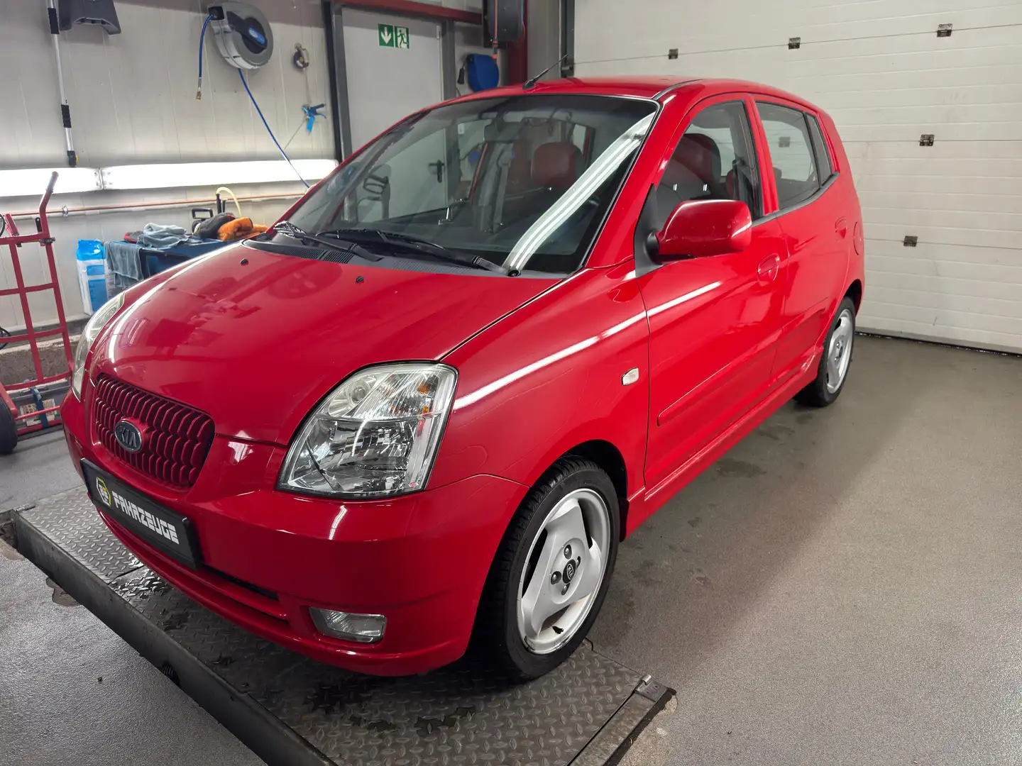 Kia Picanto 1.1 EX *SEHR GEPFLEGT*LEDER*KLIMA*SITZHEIZUNG* Rot - 2