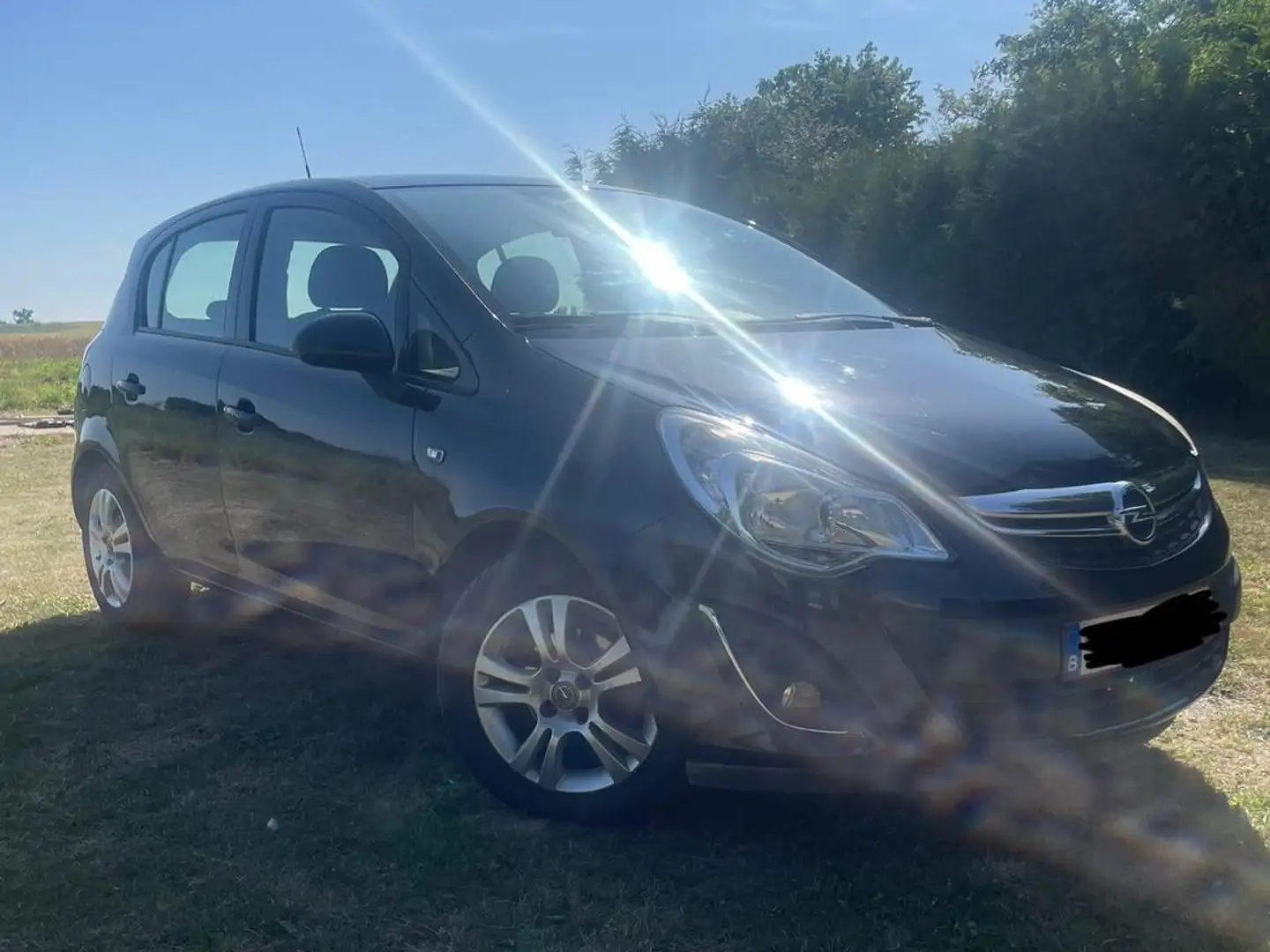 Opel Corsa Corsa 1.2 16V (ecoFLEX) Easytronic Edition Blauw - 1