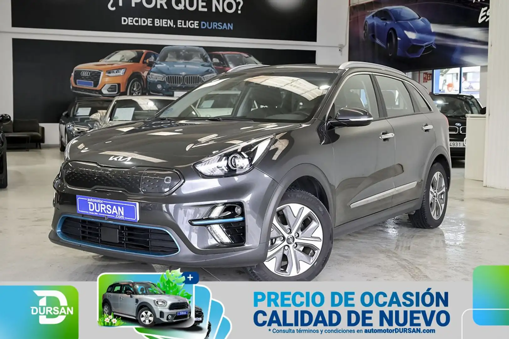 Kia e-Niro Drive Long Range Gris - 1