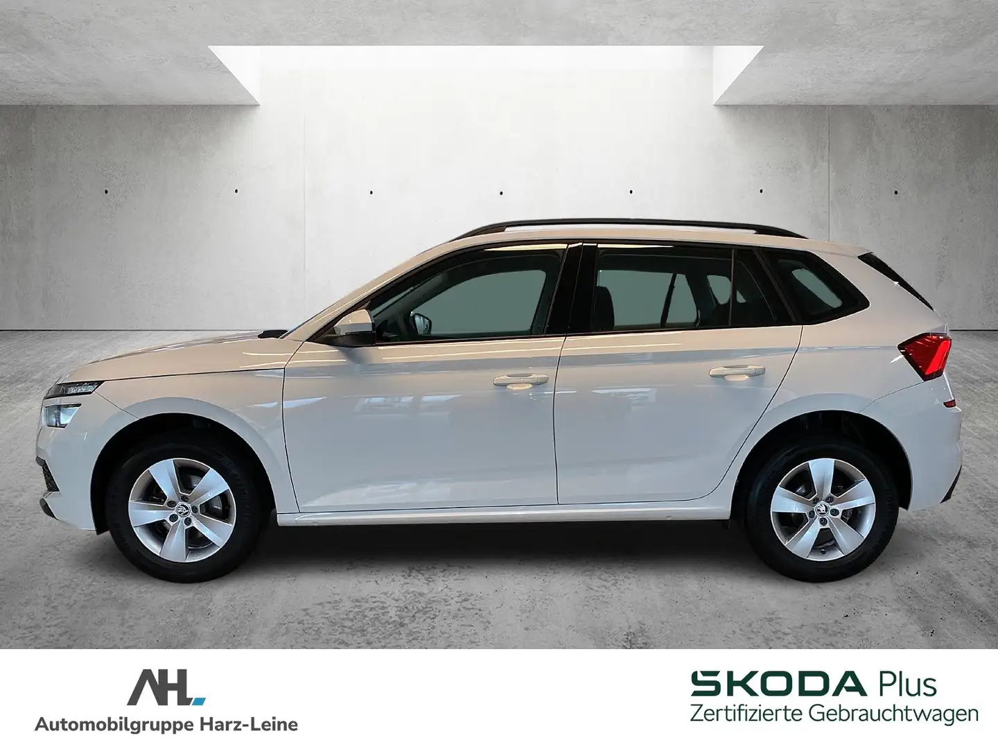 Skoda Kamiq 1.0 TSI Active SmartLink LED SHZ PDC Blanc - 2