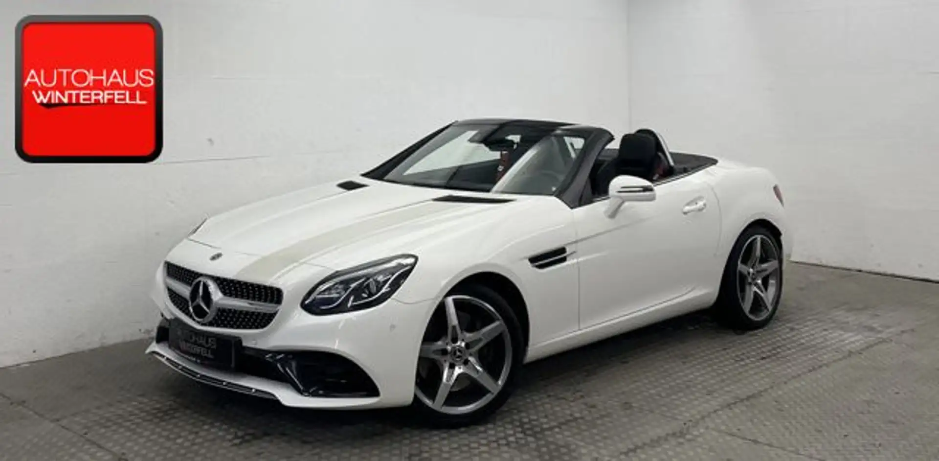 Mercedes-Benz SLC 200 AMG PANO+KAMERA+HARMAN/K+ILS+AIR-SCARF+ Blanc - 2