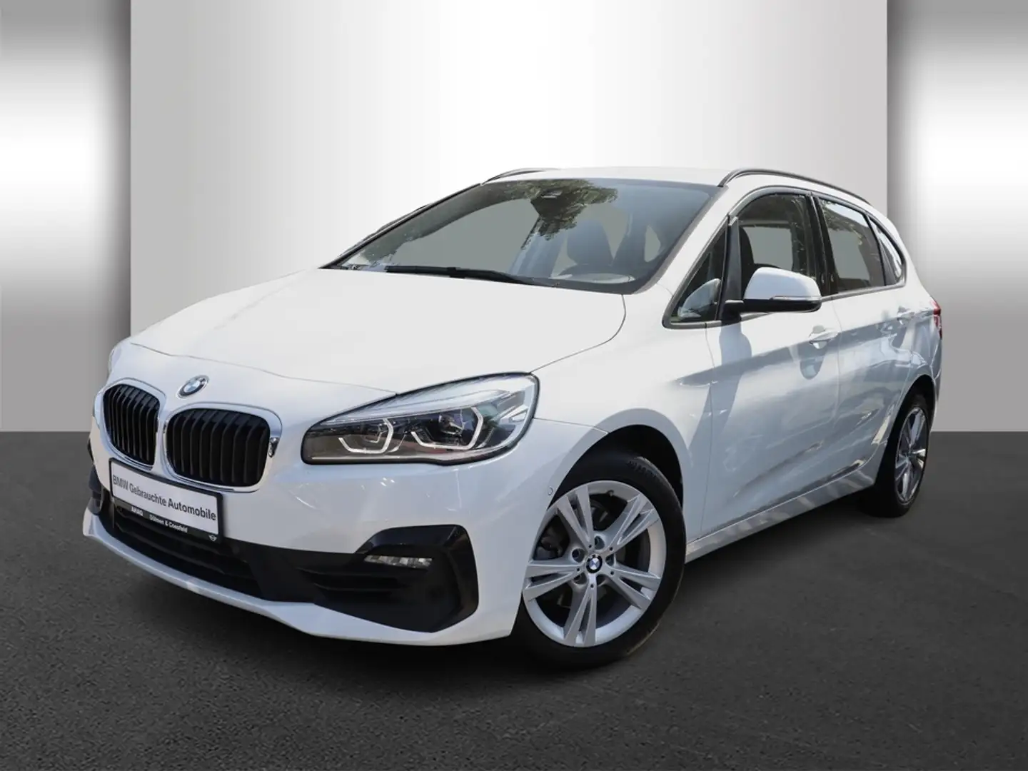 BMW 218 i Active Tourer Advantage Klimaaut. PDC Weiß - 2