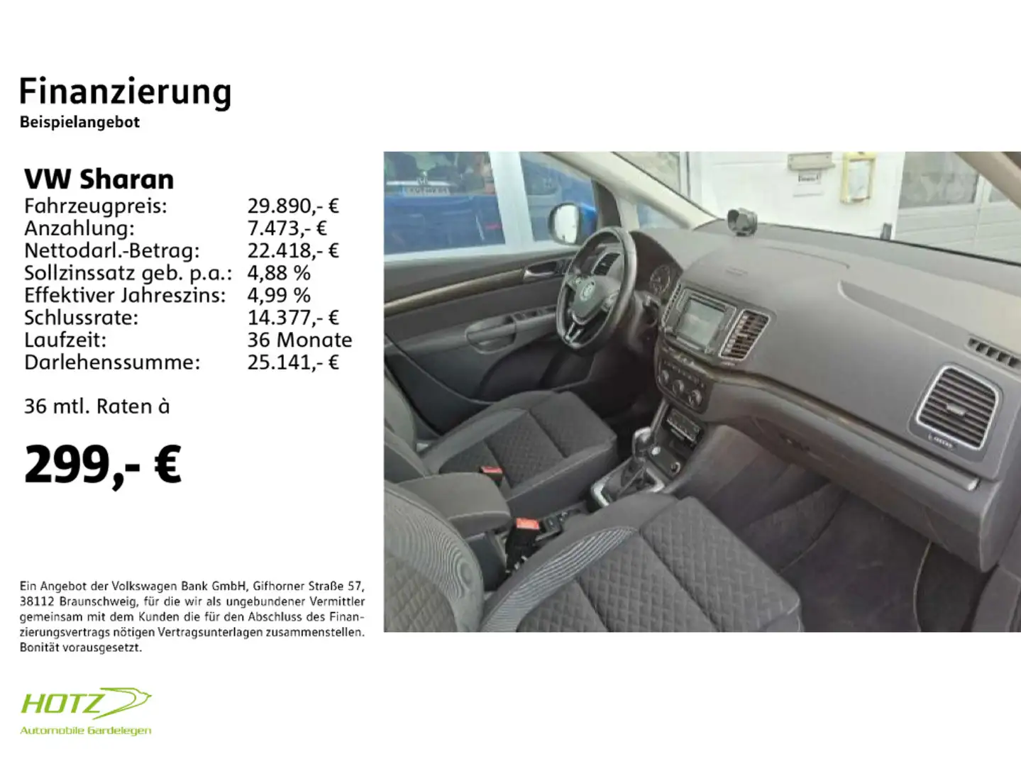 Volkswagen Sharan 2.0 TSI DSG Join Start-Stopp Pano / Xenon Blauw - 2