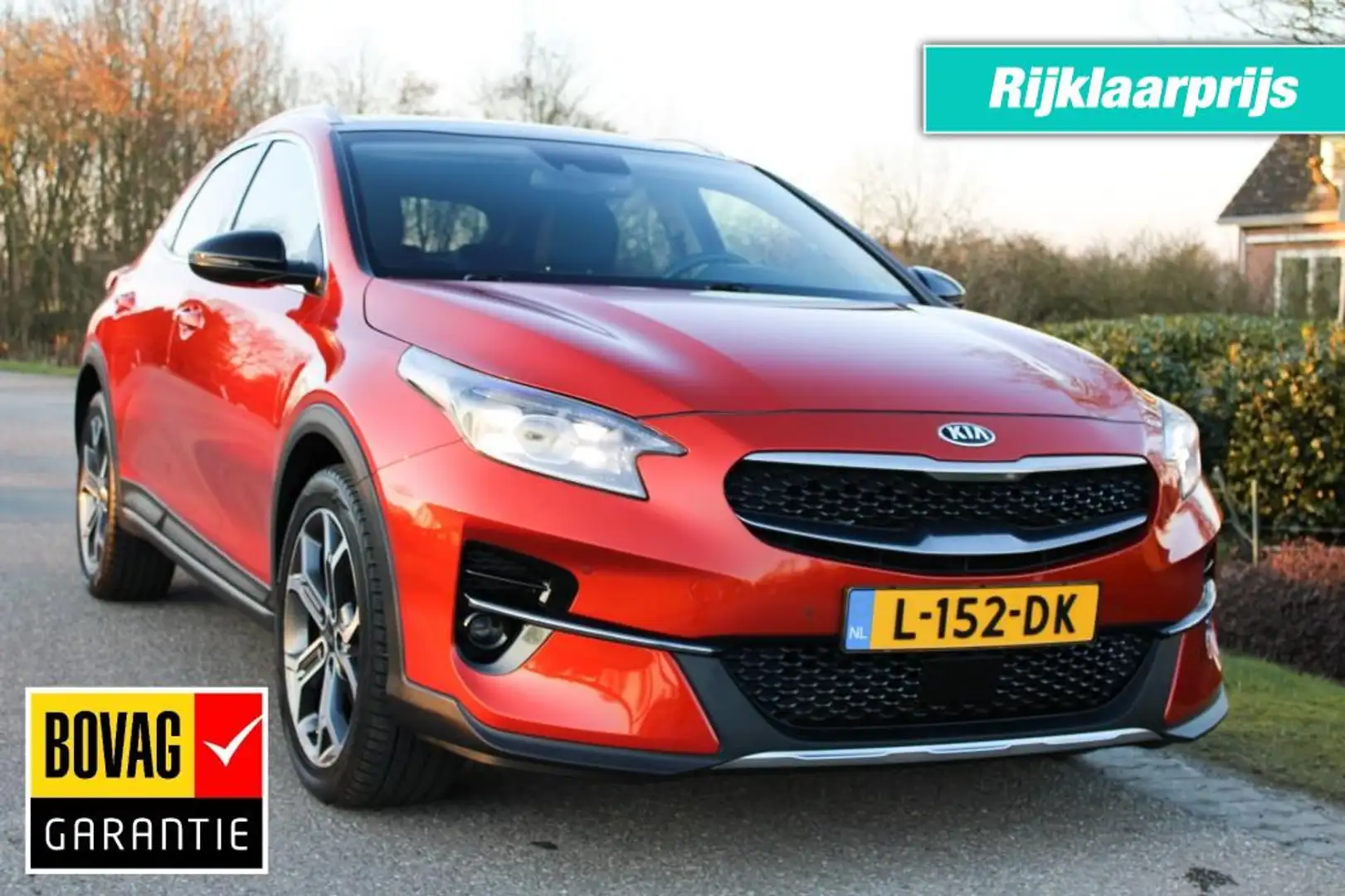 Kia XCeed 1.5T-GDI 160pk Executive aut ACC/ECC/leer/navi/pan Orange - 1