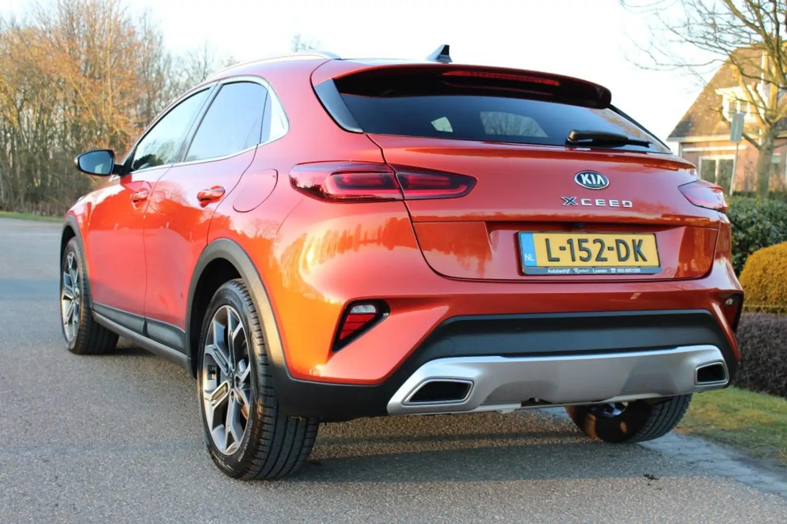 Kia XCeed 1.5T-GDI 160pk Executive aut ACC/ECC/leer/navi/pan Orange - 2